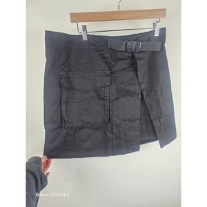 Women's asymmetrical XXXL, BLACK skirt, NWOT